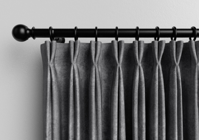 Florence Faux Suede, Dusky Purple - Made to Measure Curtains - Image 10